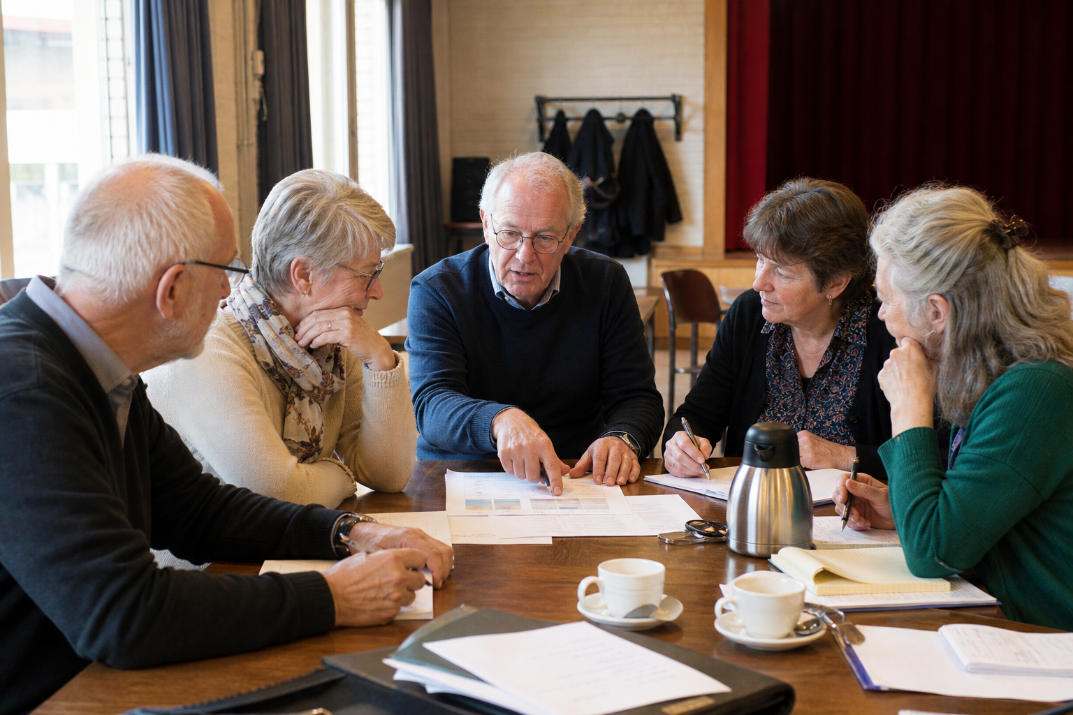 Rustige maatschappij en religie-scène die past bij nieuwe mensen welkom heten: maak ongeschreven regels zichtbaar